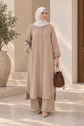Ensemble Nour Taupe