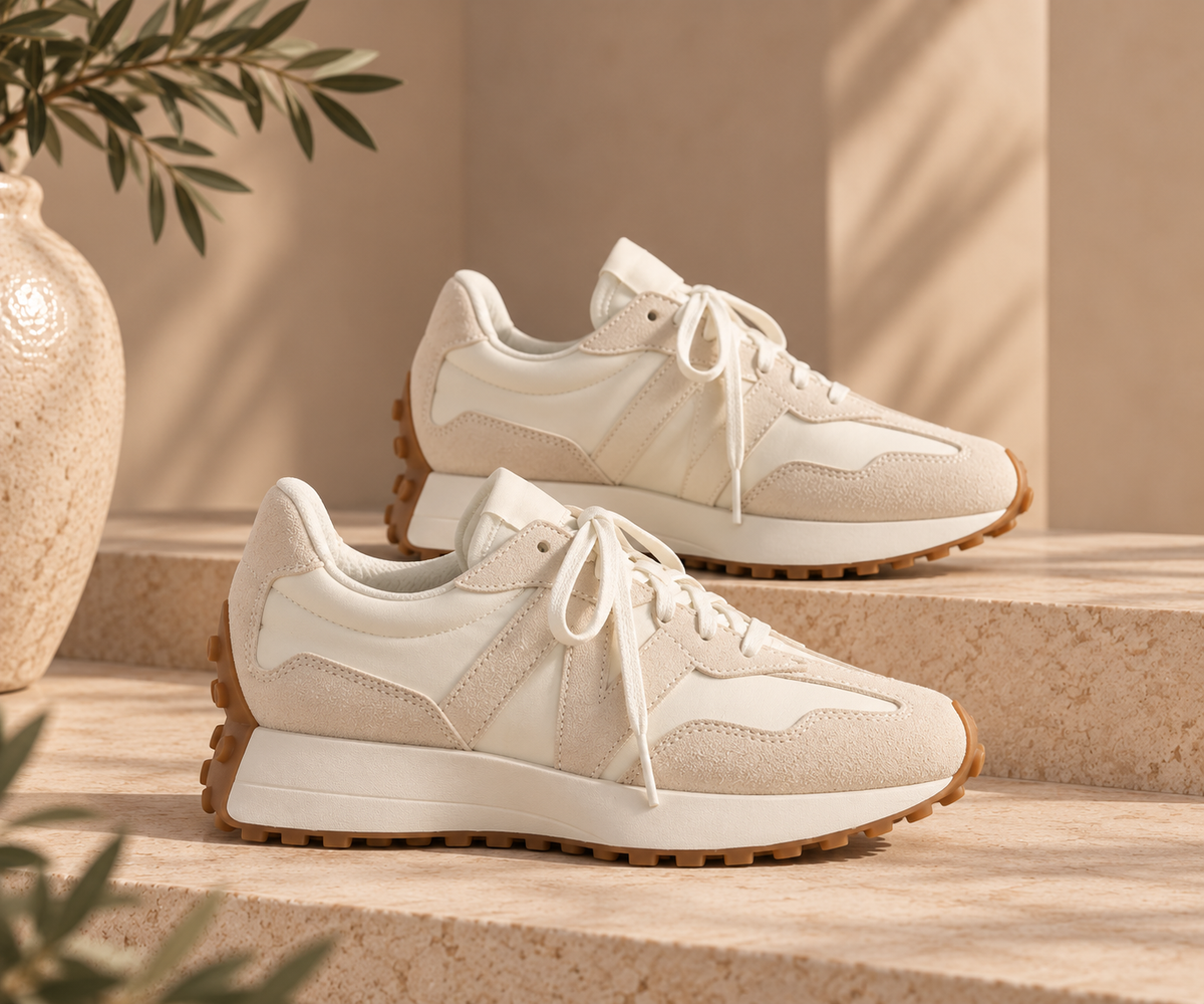 Sneakers beige