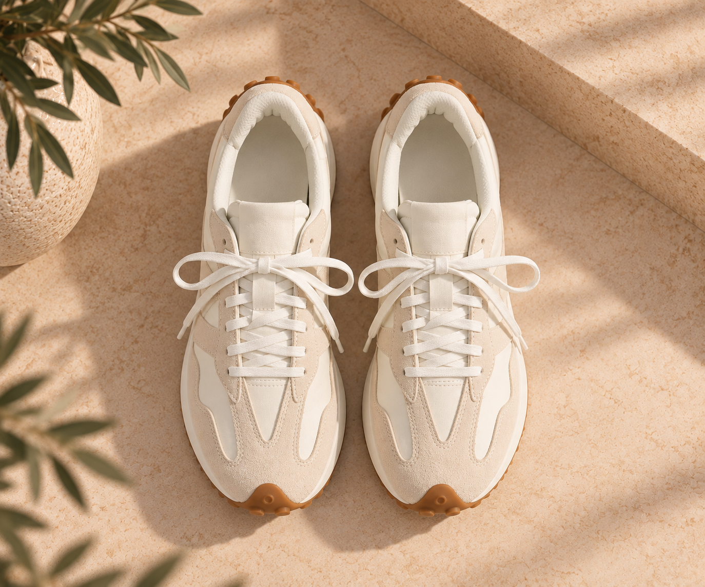 Sneakers beige